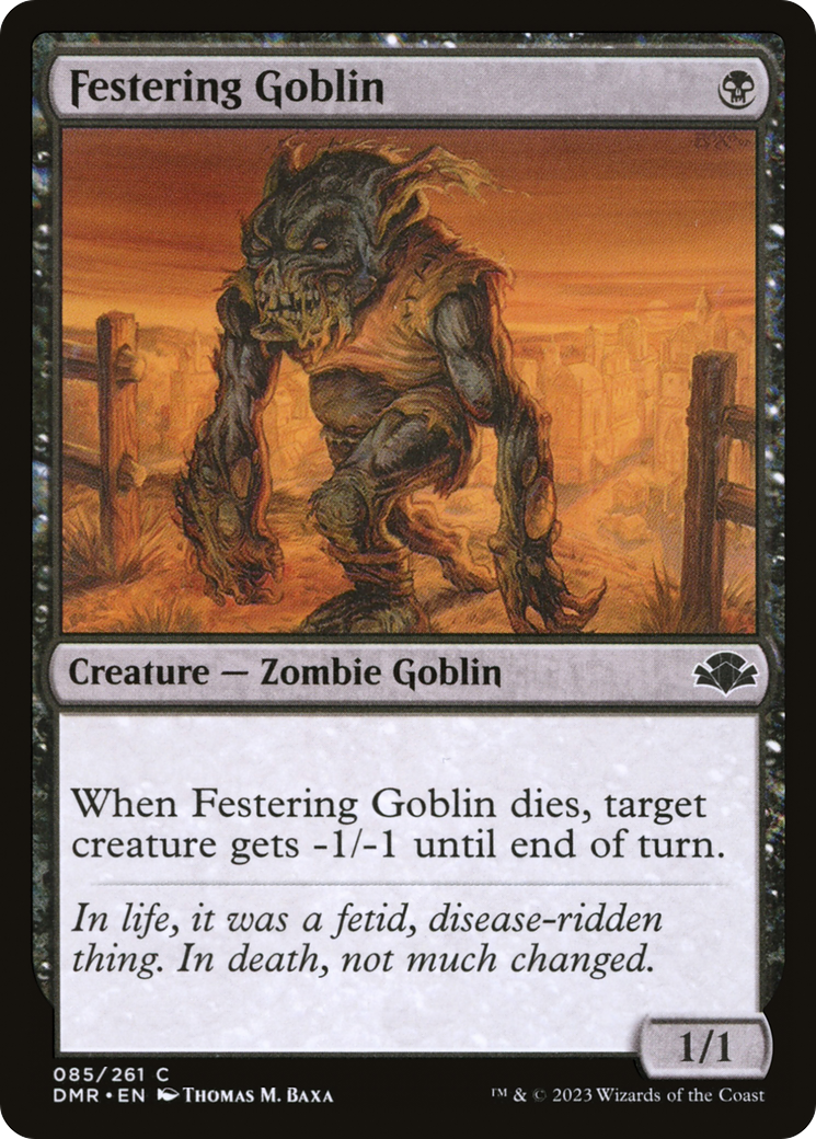 Festering Goblin (DMR-085)  - Dominaria Remastered