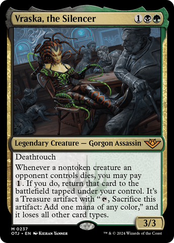 Vraska, the Silencer (OTJ-237)  - Outlaws of Thunder Junction