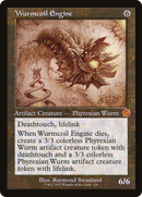 Wurmcoil Engine (Schematic) (BRR-126)  Foil - The Brothers' War Retro Artifacts