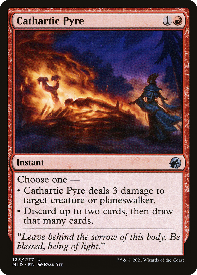 Cathartic Pyre (MID-133)  - Innistrad: Midnight Hunt