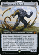 Karn, Legacy Reforged (Extended Art) (MAT-184)  Foil - March of the Machine: The Aftermath: (Extended Art)
