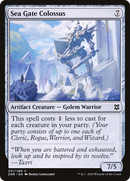 Sea Gate Colossus (ZNR-251)  Foil - Zendikar Rising