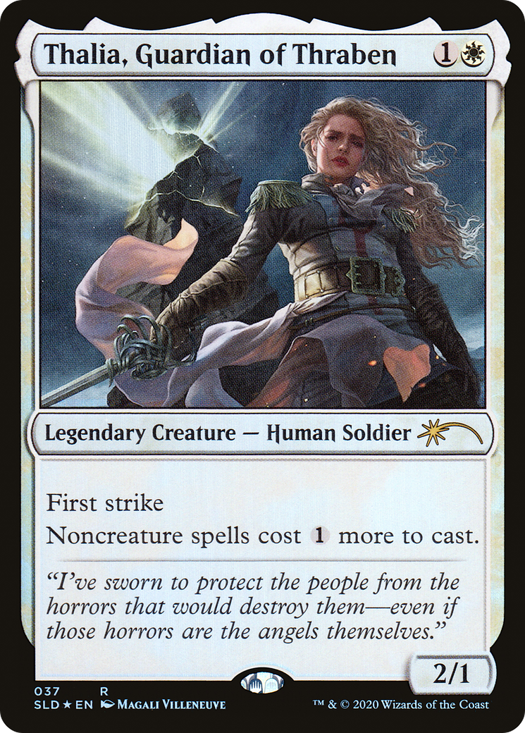 Thalia, Guardian of Thraben (SLD-037)  Foil - Secret Lair Drop