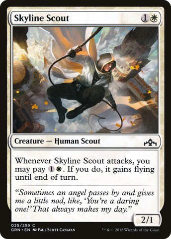 Skyline Scout (GRN-025)  Foil - Guilds of Ravnica