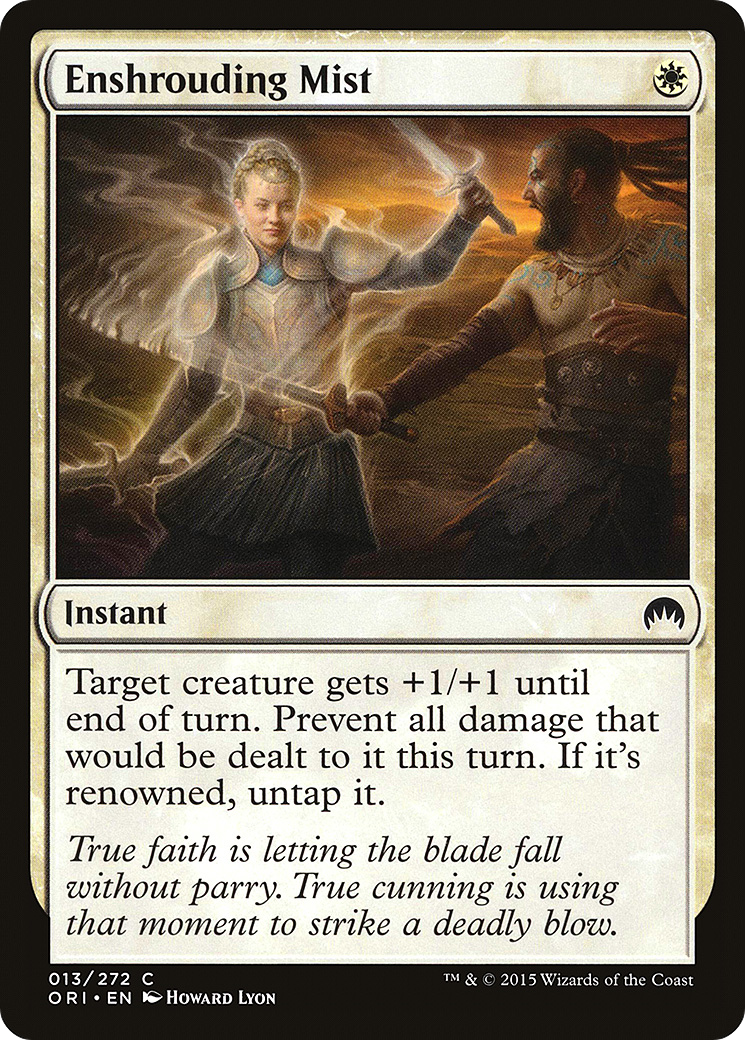 Enshrouding Mist (ORI-013)  Foil - Magic Origins