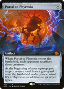 Portal to Phyrexia (Extended Art) (BRO-365)  Foil - The Brothers' War: (Extended Art)
