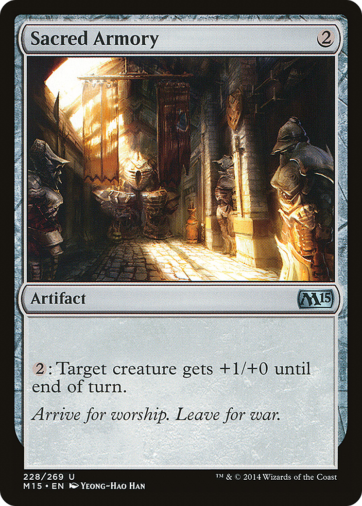 Sacred Armory (M15-228)  Foil - Magic 2015