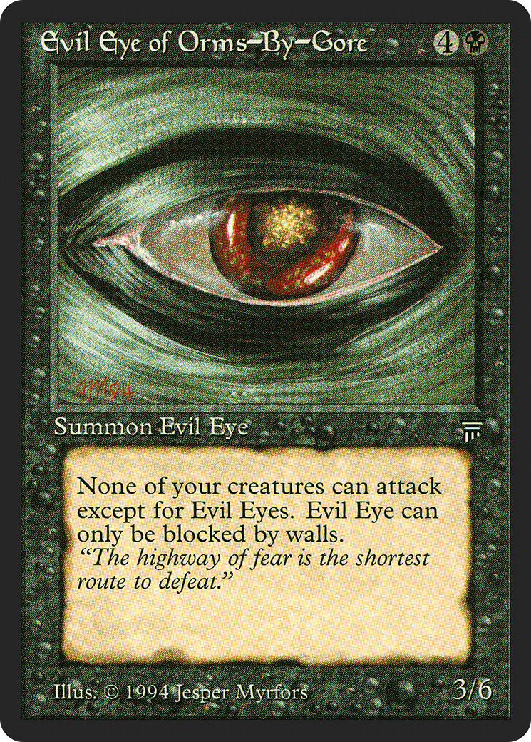 Evil Eye of Orms-By-Gore (LEG-)  - Legends