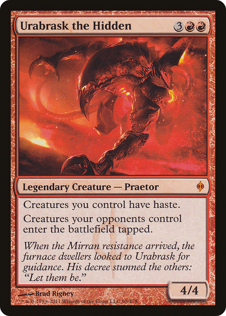 Urabrask the Hidden (NPH-098)  Foil - New Phyrexia