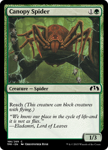 Canopy Spider (TPR-166)  Foil - Tempest Remastered