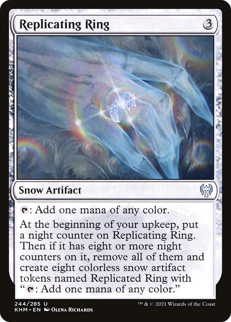 Replicating Ring (KHM-244)  Foil - Kaldheim: (snow)