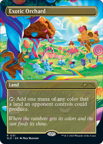 Exotic Orchard (SLD-1231)  - Secret Lair Drop (Borderless)
