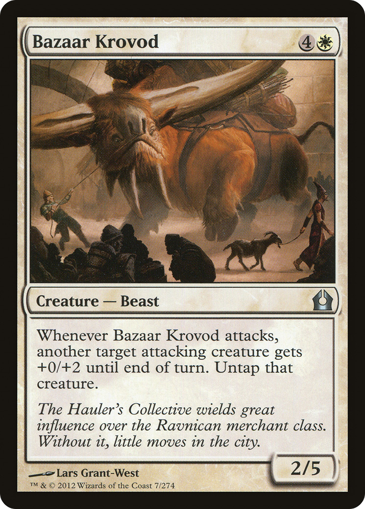 Bazaar Krovod (RTR-007)  Foil - Return to Ravnica