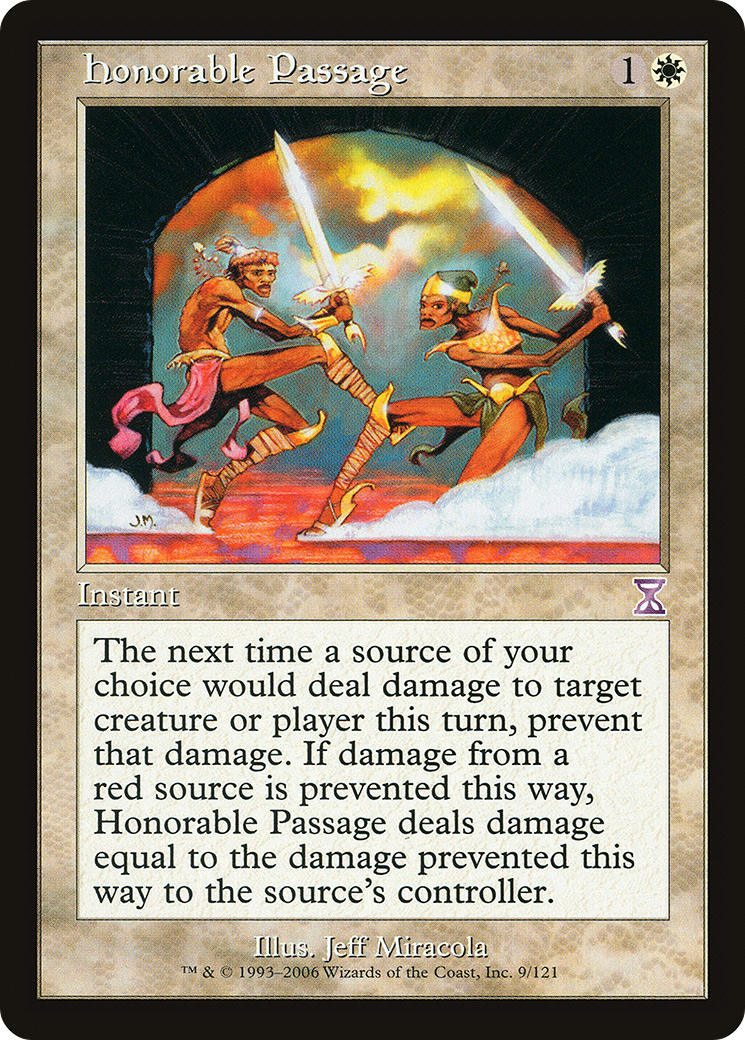 Honorable Passage (TSB-009)  - Time Spiral Timeshifted