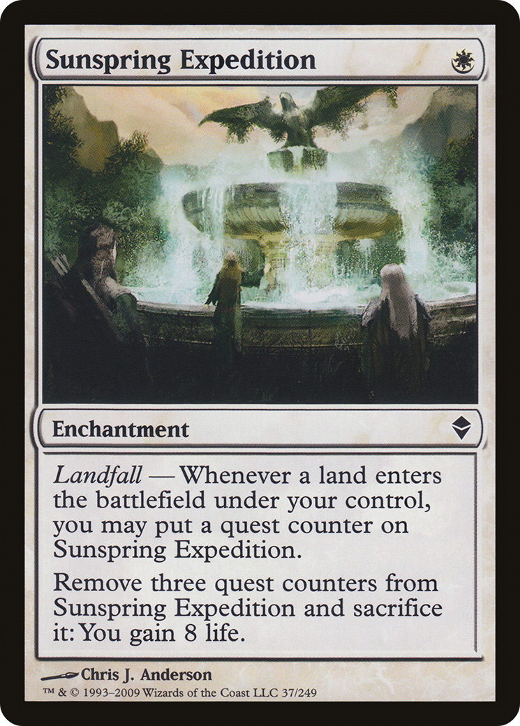 Sunspring Expedition (ZEN-037)  Foil - Zendikar