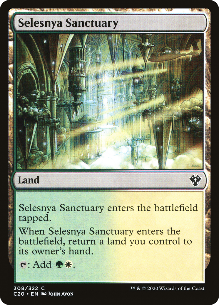 Selesnya Sanctuary (C20-308)  - Commander 2020
