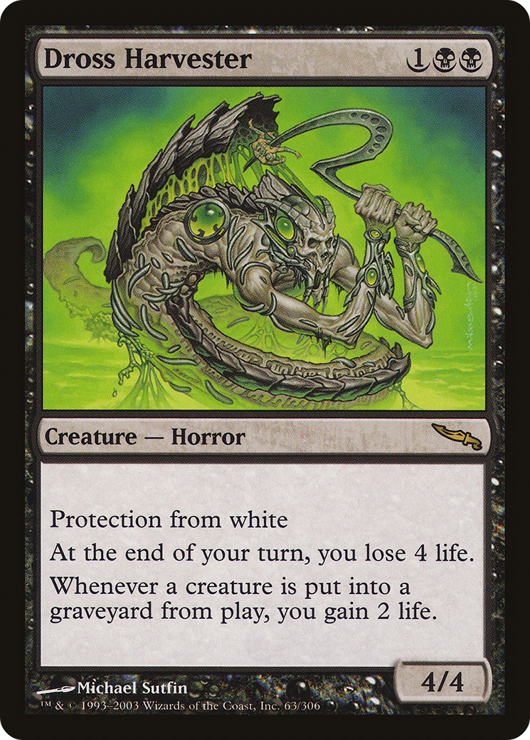 Dross Harvester (MRD-063) - Mirrodin Foil