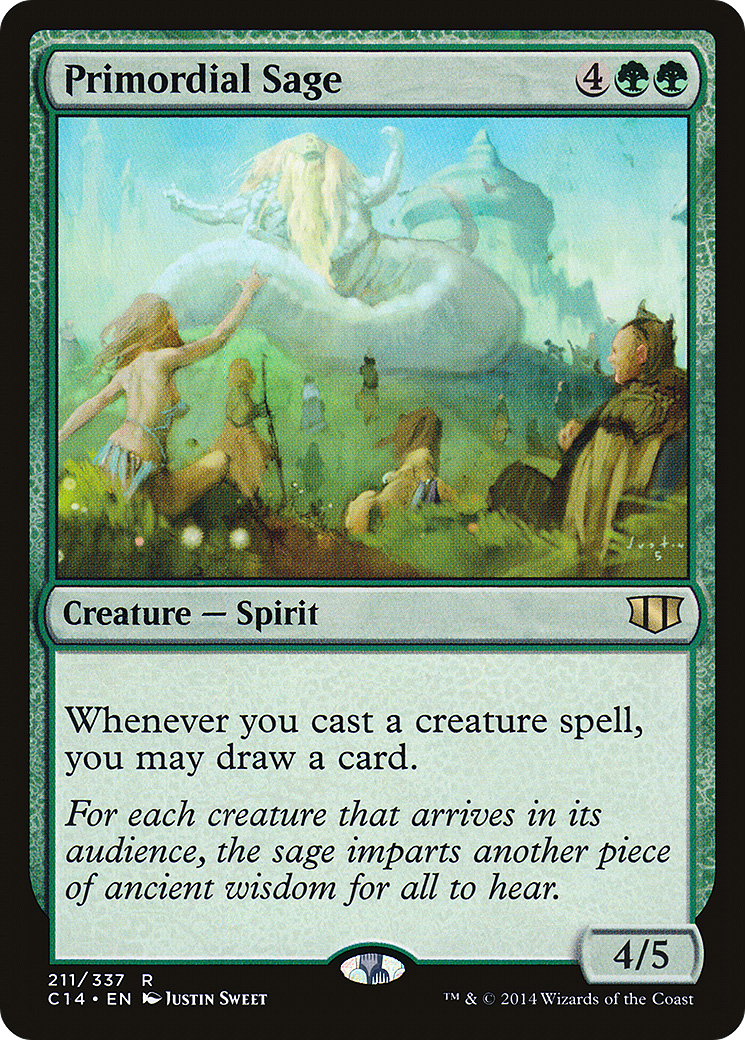 Primordial Sage (C14-211)  - Commander 2014
