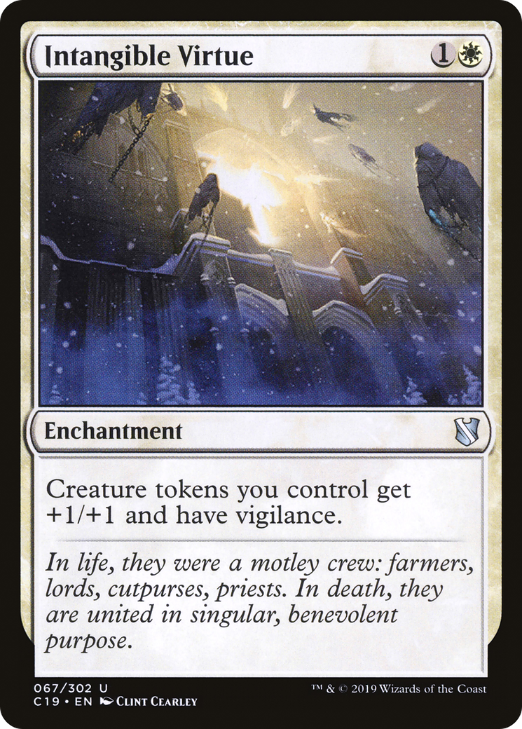 Intangible Virtue (C19-067)  - Commander 2019