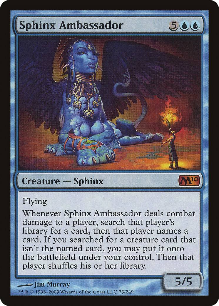 Sphinx Ambassador (M10-073)  - Magic 2010