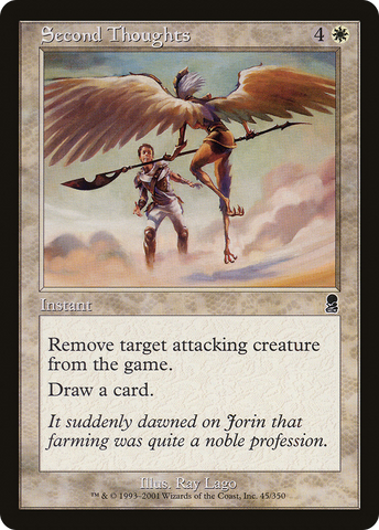 Second Thoughts (ODY-045)  Foil - Odyssey