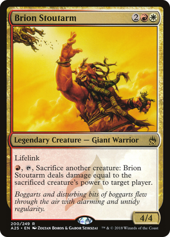 Brion Stoutarm (A25-200)  - Masters 25