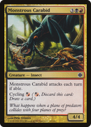 Monstrous Carabid (ARB-043)  Foil - Alara Reborn