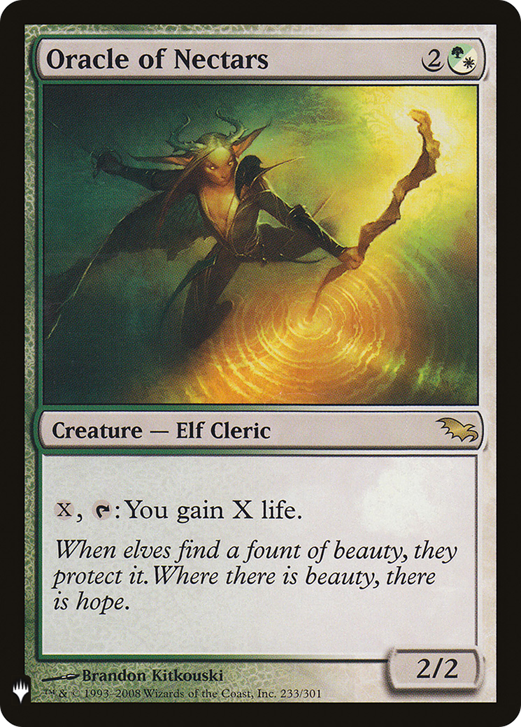 Oracle of Nectars (LIST-SHM-233)  - The List