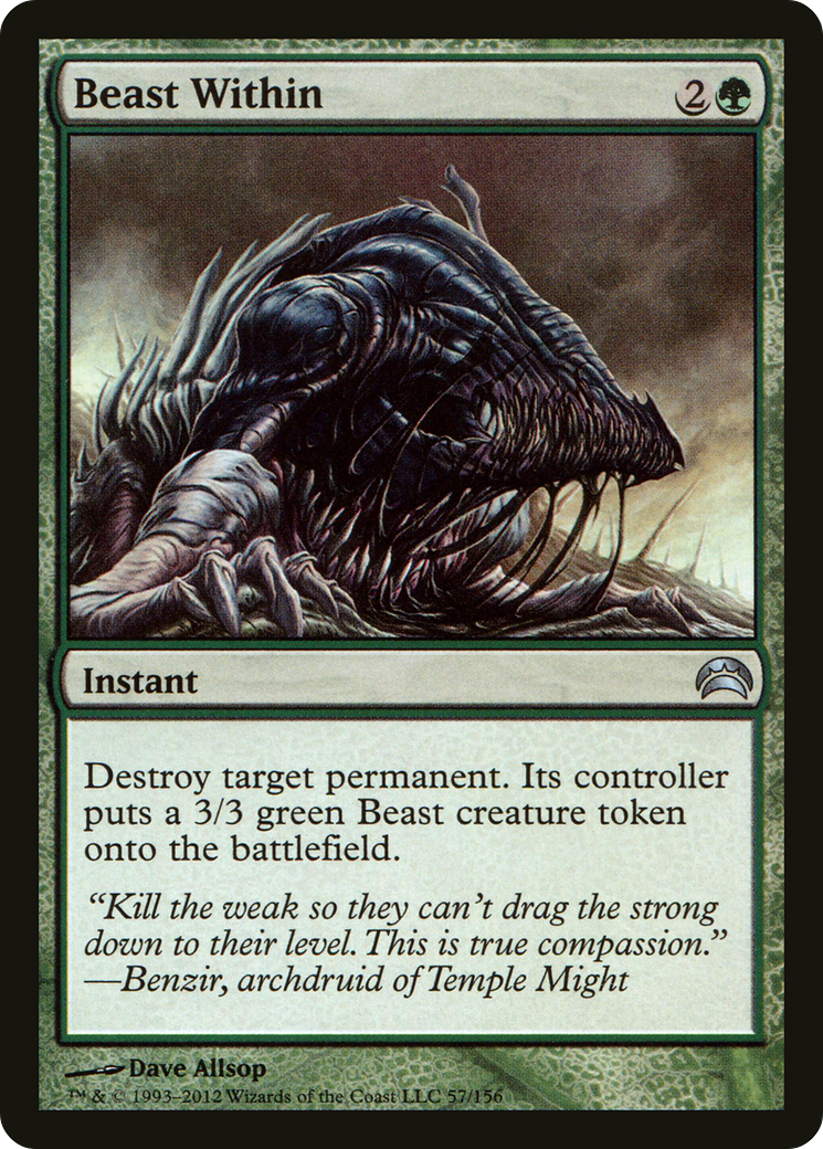Beast Within (PC2-057)  - Planechase 2012