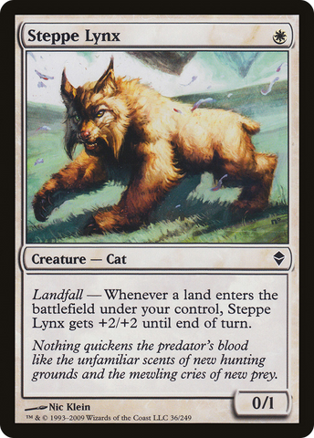 Steppe Lynx (ZEN-036) - Zendikar