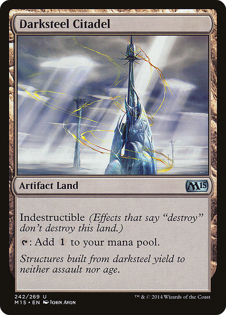 Darksteel Citadel (M15-242)  Foil - Magic 2015