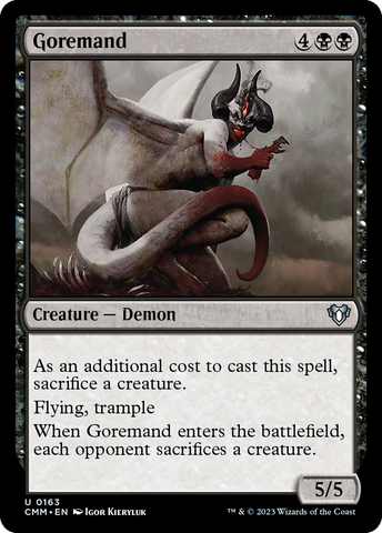 Goremand (CMM-163)  Foil - Commander Masters