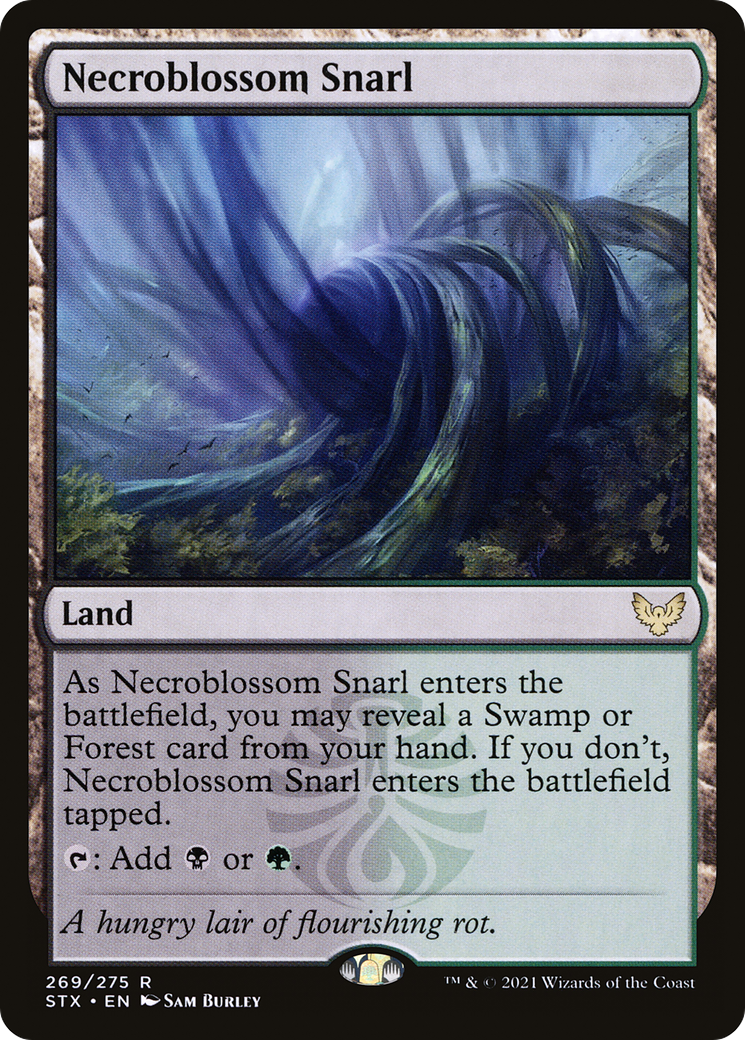 Necroblossom Snarl (STX-269)  Foil - Strixhaven: School of Mages
