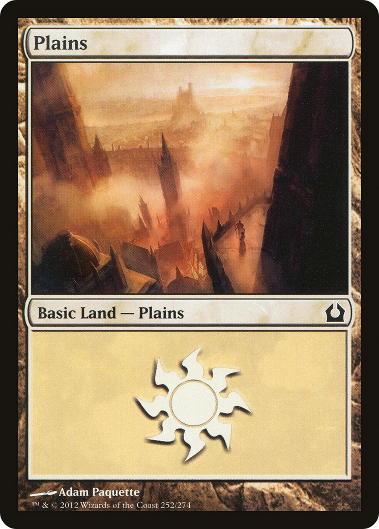 Plains (252) (RTR-252)  Foil - Return to Ravnica