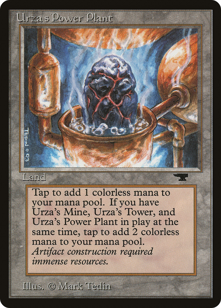 Urza's Power Plant (Rock in Pot) (ATQ-)  - Antiquities