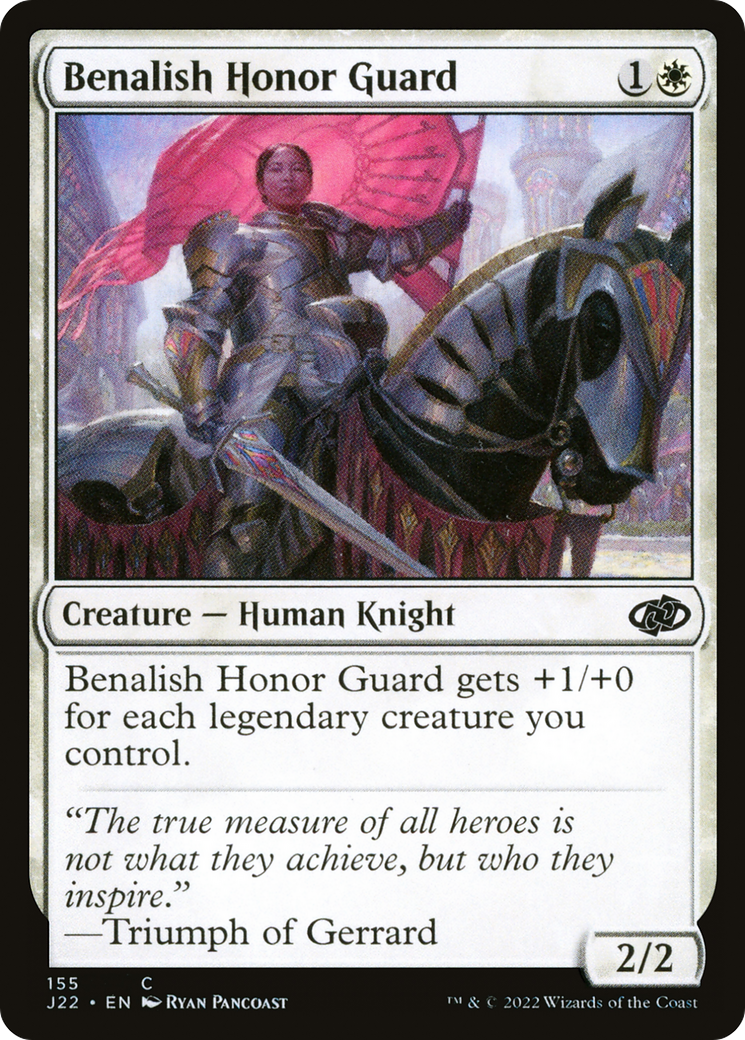 Benalish Honor Guard (J22-155)  - Jumpstart 2022