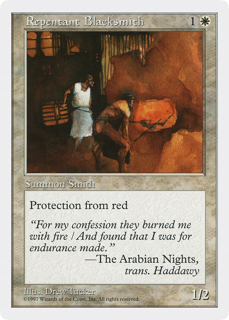 Repentant Blacksmith (5ED-)  - Fifth Edition