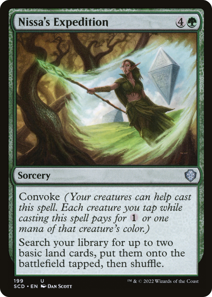 Nissa's Expedition (SCD-199)  - Starter Commander Decks