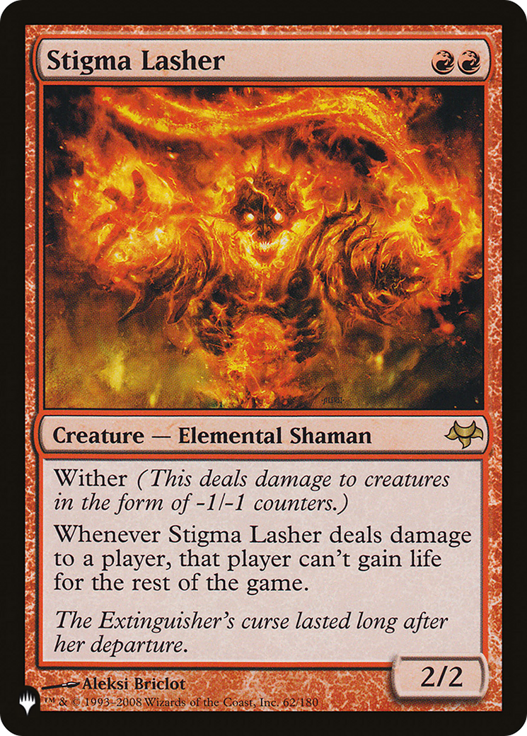 Stigma Lasher (PLST-EVE-62)  Foil - The List