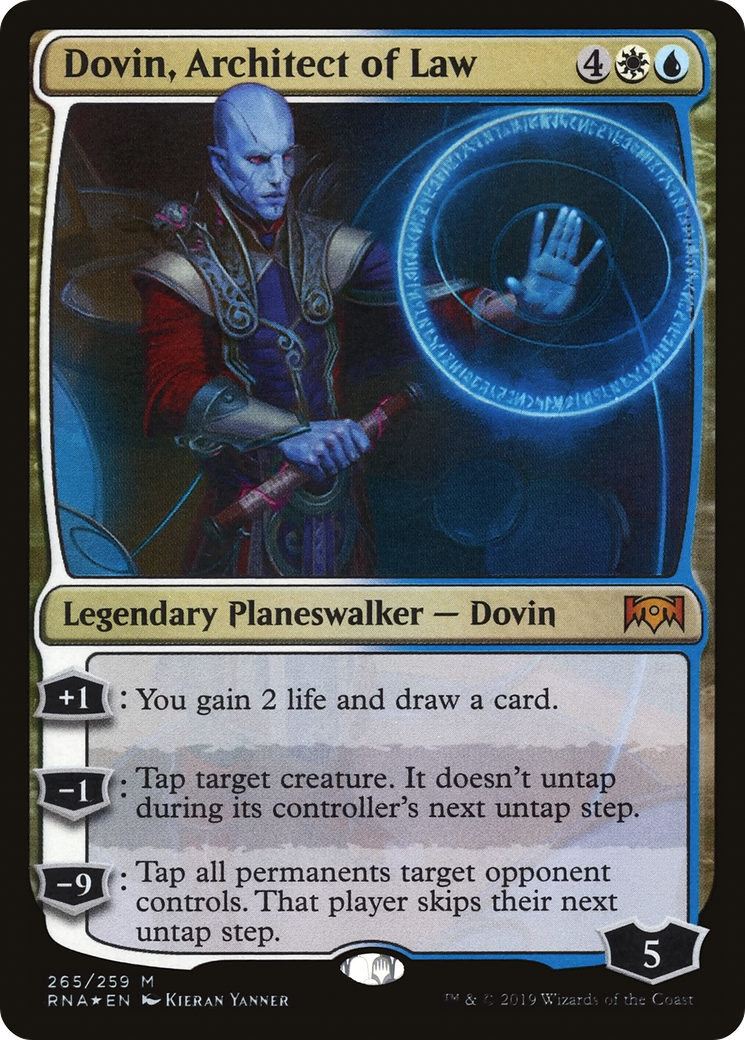 Dovin, Architect of Law (RNA-265)  Foil - Ravnica Allegiance