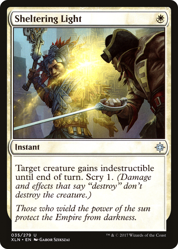 Sheltering Light (XLN-035)  - Ixalan