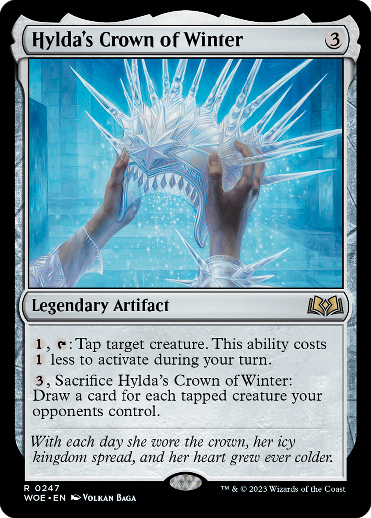 Hylda's Crown of Winter (WOE-247)  - Wilds of Eldraine