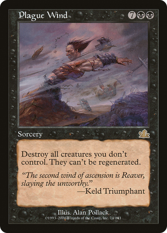 Plague Wind (PCY-074) - Prophecy Foil