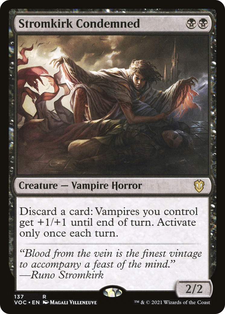 Stromkirk Condemned (VOC-137)  - Crimson Vow Commander