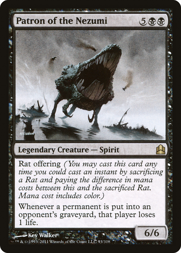 Patron of the Nezumi (CMD-093)  - Commander 2011