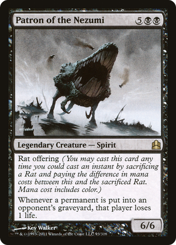 Patron of the Nezumi (CMD-093)  - Commander 2011