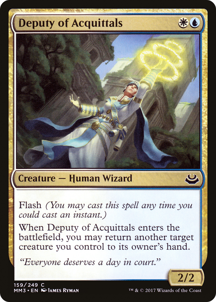 Deputy of Acquittals (MM3-159)  - Modern Masters 2017