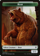 Bear (TELD-008) - Throne of Eldraine Tokens Foil