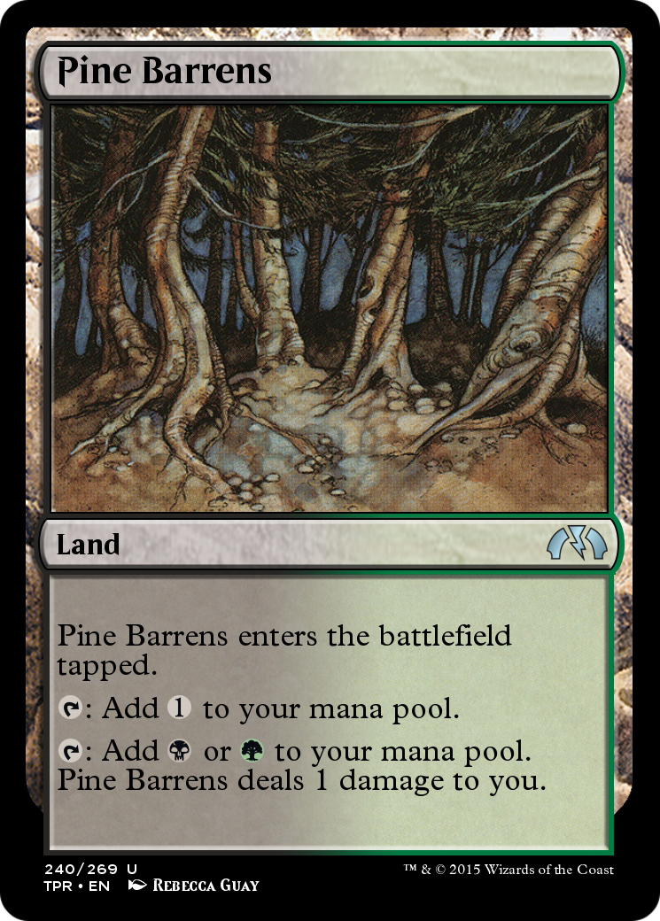 Pine Barrens (TPR-240)  Foil - Tempest Remastered