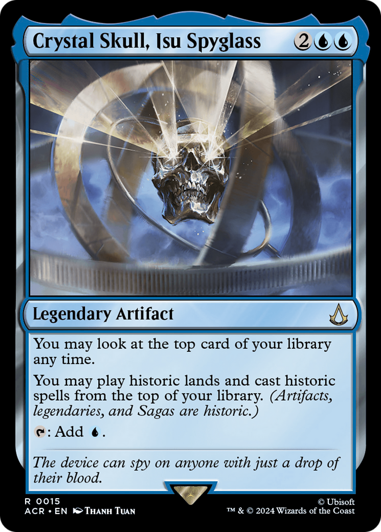Crystal Skull, Isu Spyglass (ACR-015)  Foil - Assassin's Creed